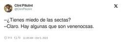 Enlace a Sectas venenocsas, por @ClintPiticlint
