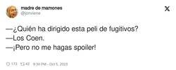 Enlace a Parad con los spoilers por favor, por @jonviene