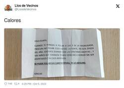 Enlace a Alguien tiene envidia por aquí, por @LiosdeVecinos