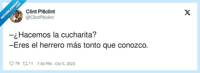 cucharita,herrero,tonto