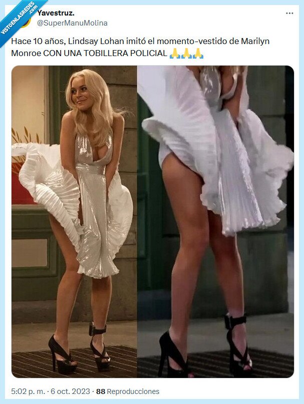 lindslay lohan,tobillera,monroe