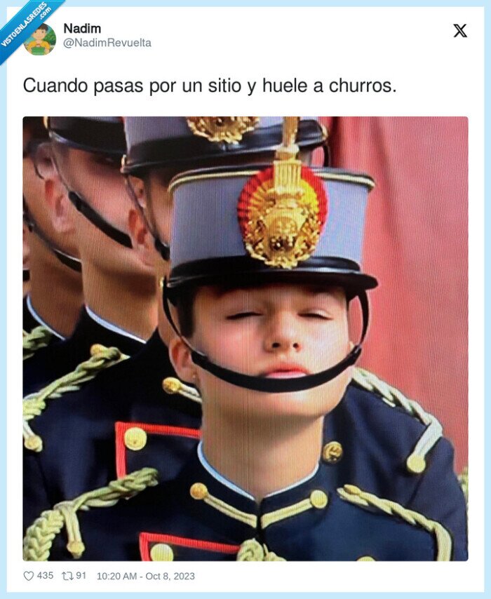churros,oler,sitio,huele,infanta leonor