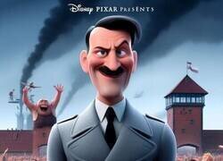 Enlace a Enloqueció Pixar: recrean con IA varios carteles de películas con mucho humor negro