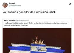 Enlace a Ya tenemos ganador de Eurovisión 2024, por @adrimiercoles