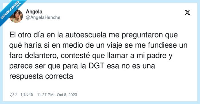 autoescuela,pregunta,respuesta,padre