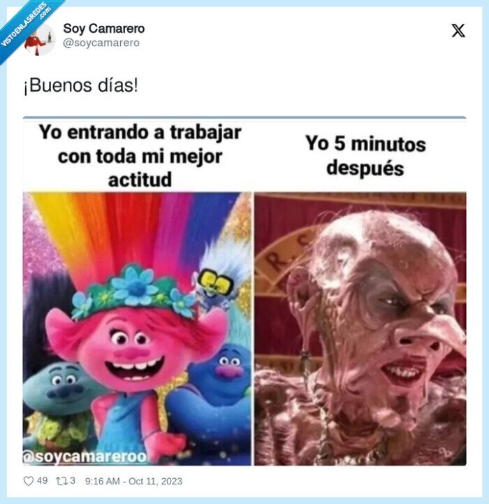 trabajar,actitud,enfado,ogro