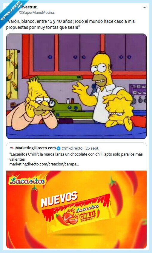 lacasitos,chili,los simpson