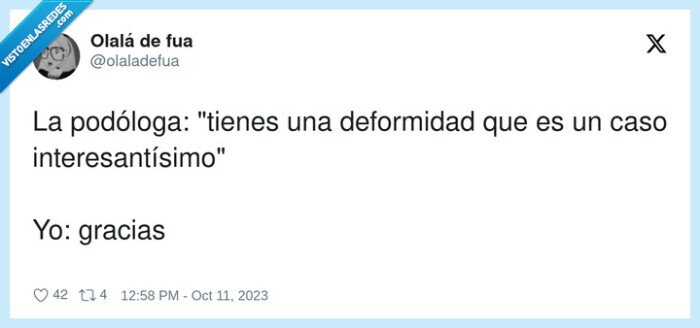 interesantísimo,deformidad,podóloga,caso