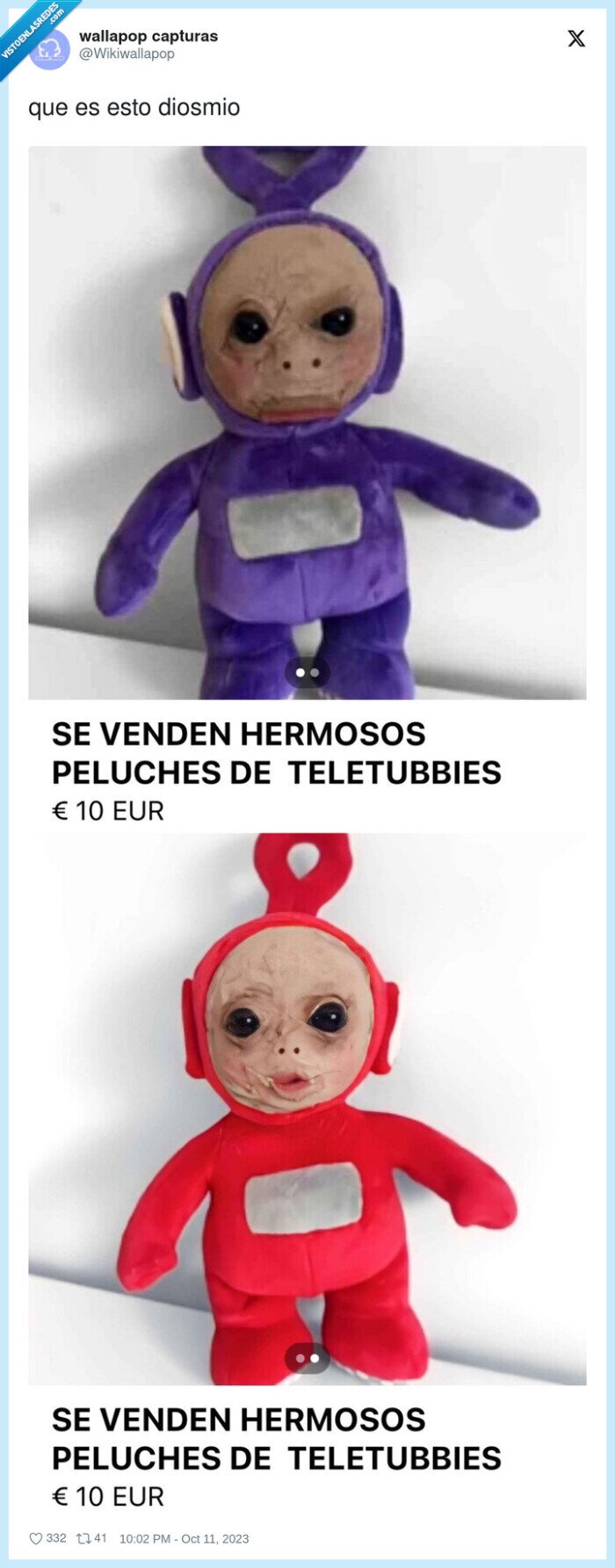 peluches,creepy,teletubbies