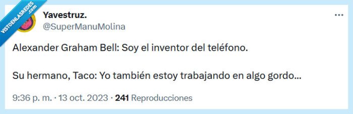 bell,taco,telñefono,inventar