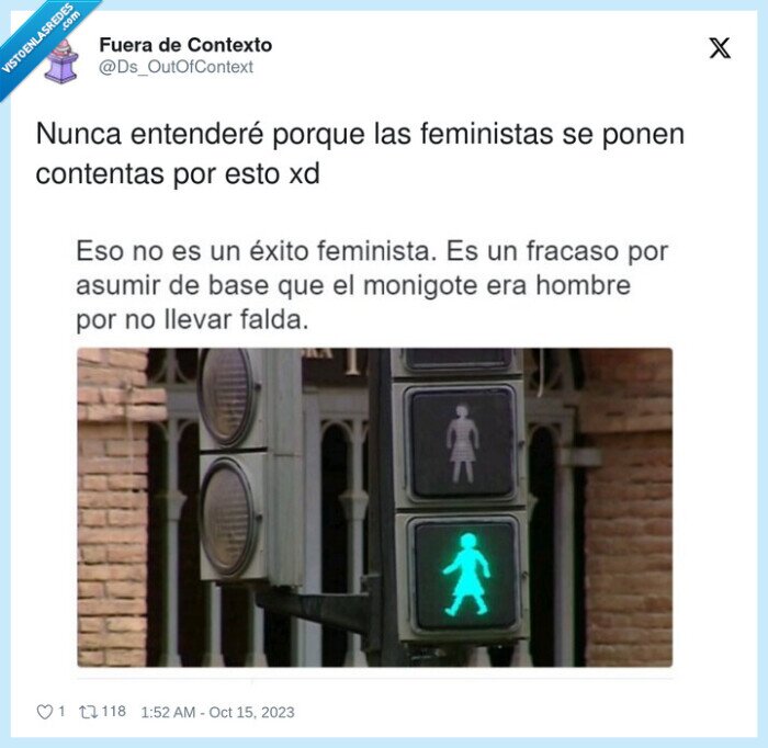 entender,feministas,contentas,semaforos,monigote