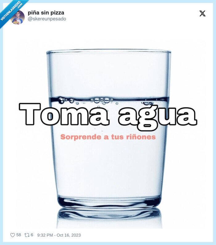 riñones,agua,vaso