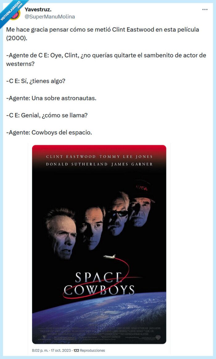 clint eastwodd,western,space cowboys
