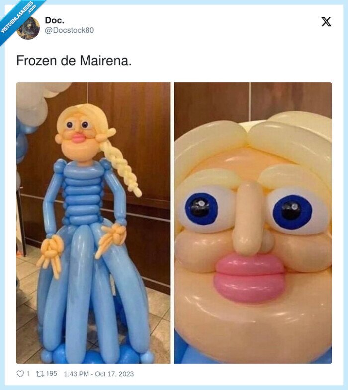 mairena,frozen,labios,globo