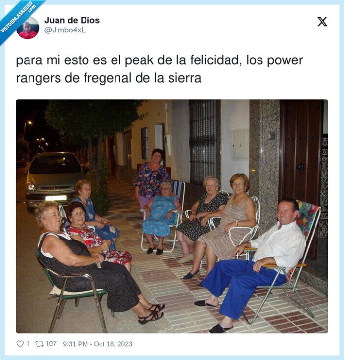 felicidad,power rangers,jubilados,sillas,sentados