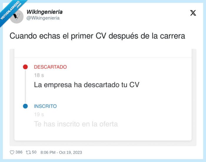empresa,descartar,cv,carrera,echar