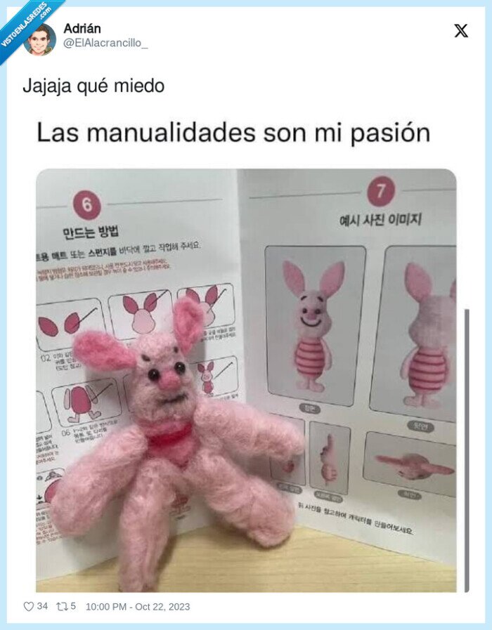 piglet,peluche,manualidad