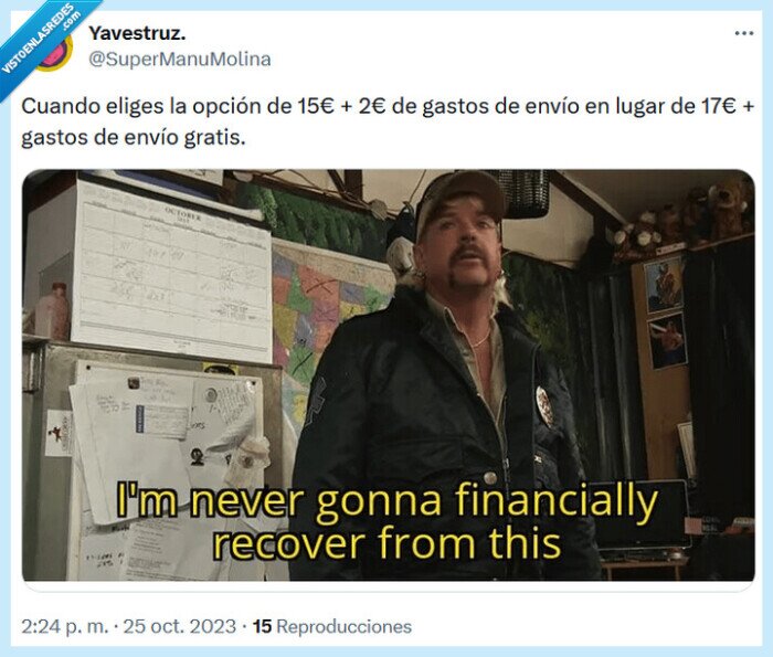 gastos,envío,recuperar