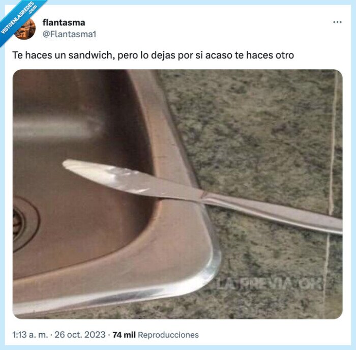 sandwich,fregadero,cuchillo,sucio