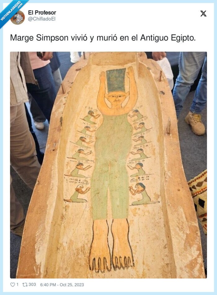 simpson,antiguo egipto,marge