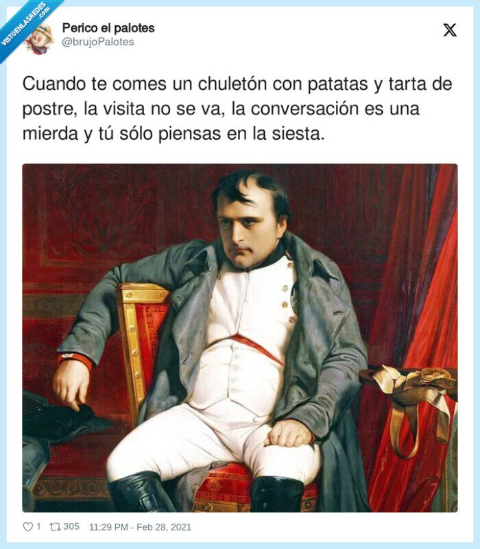 conversación,chuletón,patatas,postre,visitas,pesados,irse
