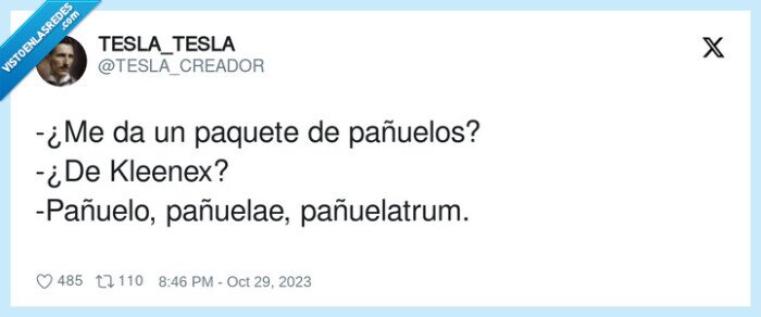 pañuelatrum,pañuelae,pañuelos,pañuelo,paquete,kleenex,declinar