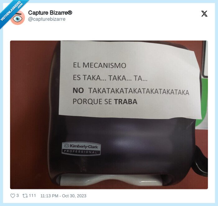 trabarse,aparato,papel