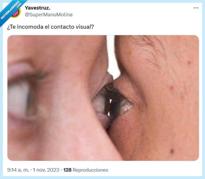 contacto,visual,incómodo