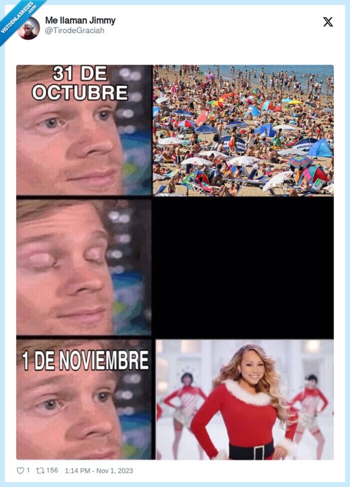 mariah carey,all i want for christmas is you,navidad,visto no visto