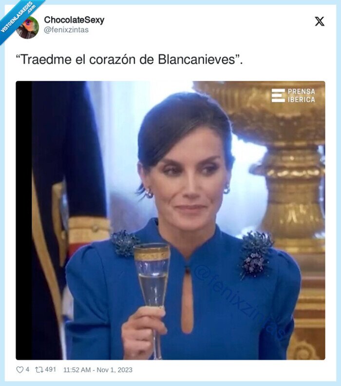 blancanieves,traedme,corazón,letizia ortiz