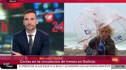 Enlace a ¿Es necesario hacer sufrir así a los reporteros con este temporal?