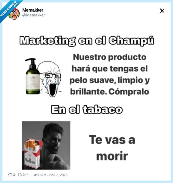 tabaco,morir,champu,verdad,mentira