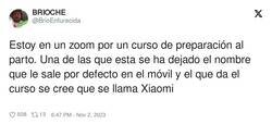 Enlace a Igual es la hija del jefe de Xiaomi y estás ahí como si nada, por @BrioEnfurecida