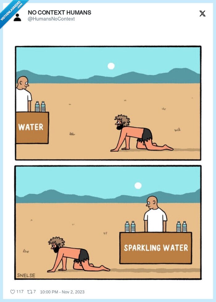 desierto,sed,agua con gas,sparkling