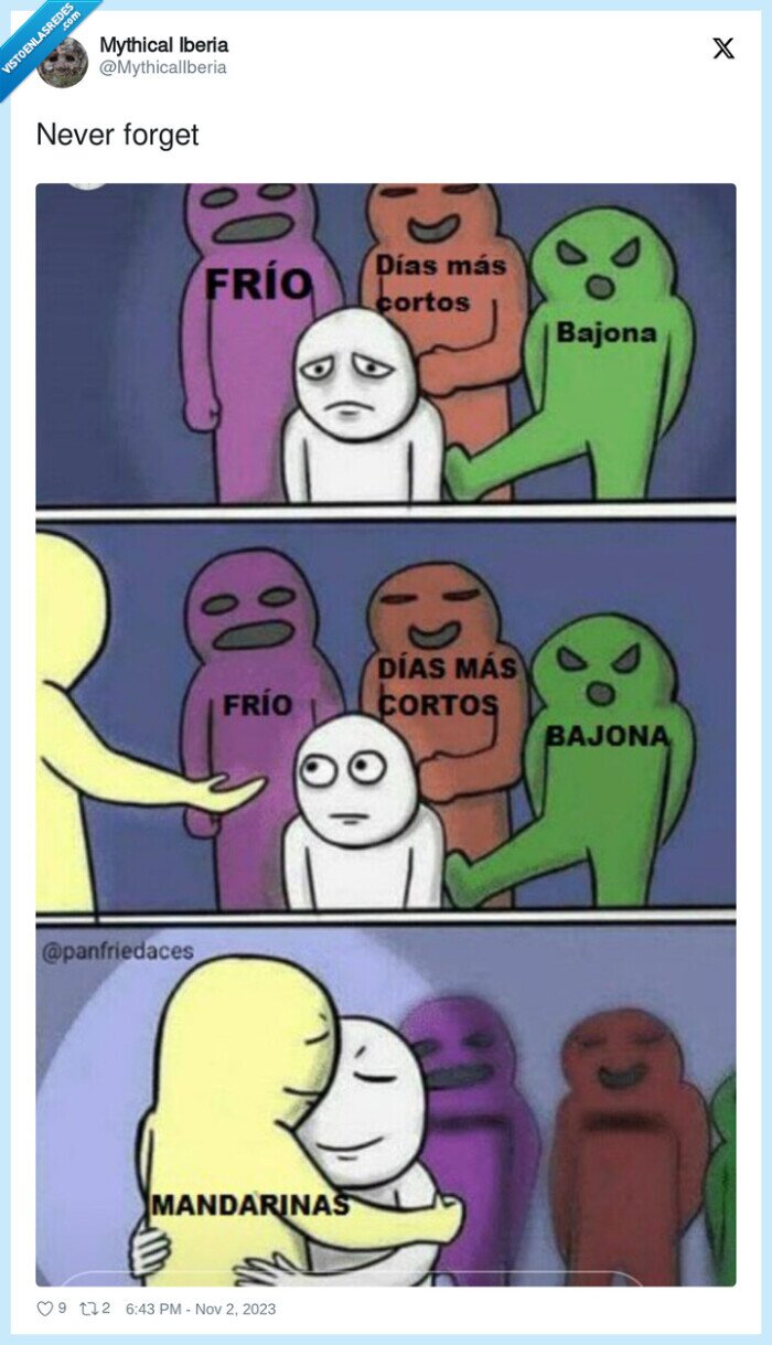 dramas,frio,mandarinas,otoño