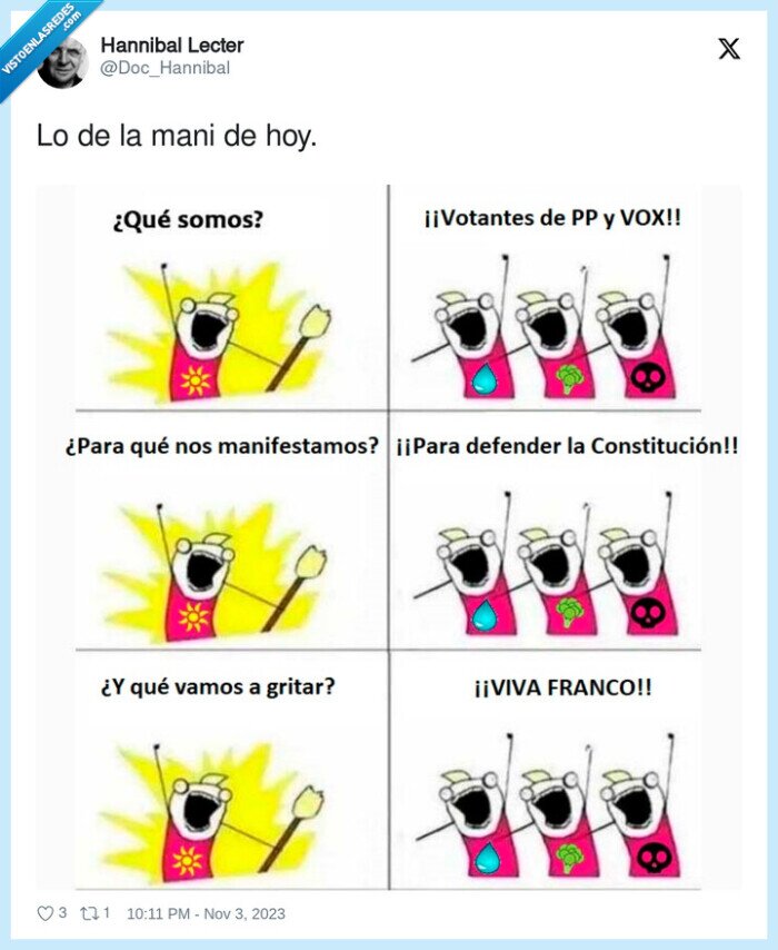 franco,pp,vox,manifestacion