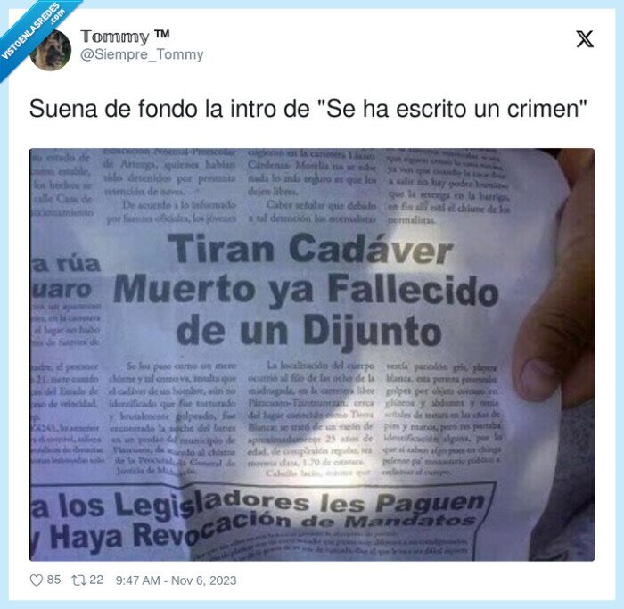 noticia,periodico,muerto,fallecido