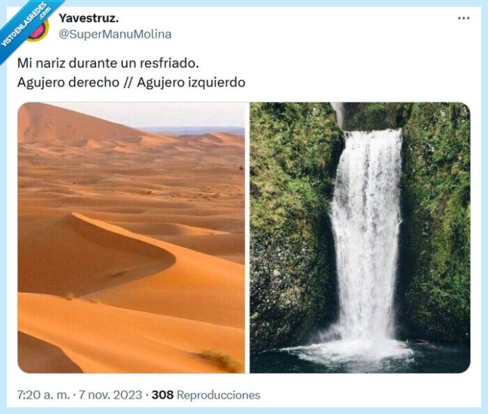 nariz,agujero,resfriado