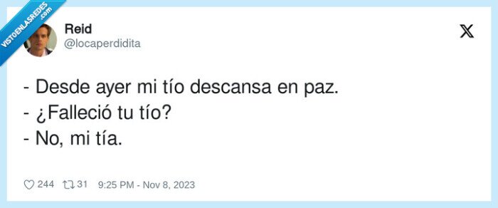 fallecer,descansar,ayer,tío,tía