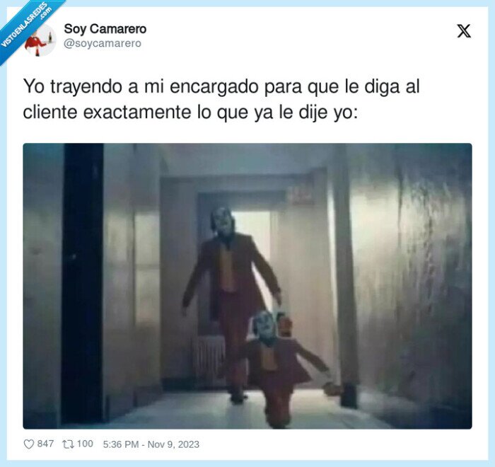 encargado,trayendo,cliente,igual