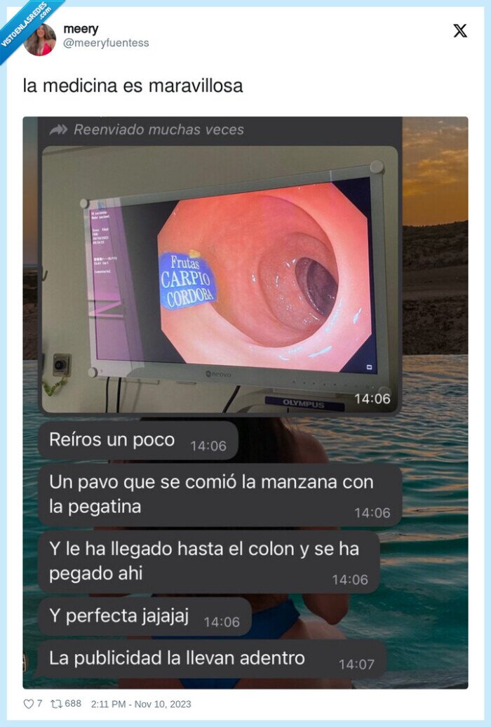 maravillosa,medicina,pegatina,colon