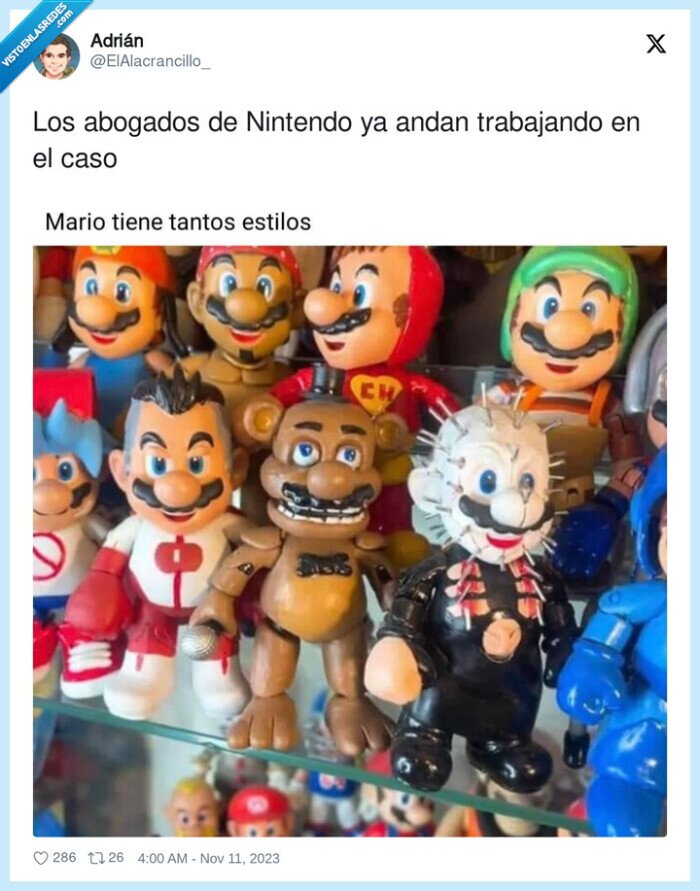 trabajando,abogados,nintendo,caso,muñecos,mario