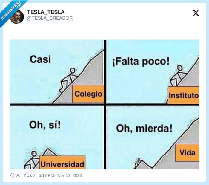 colegio,universidad,instituto,vida,cuesta arriba