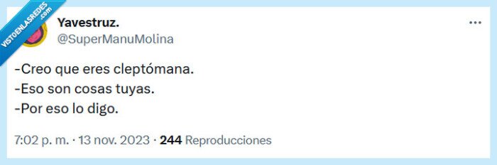 cleptómana,robar,cosas