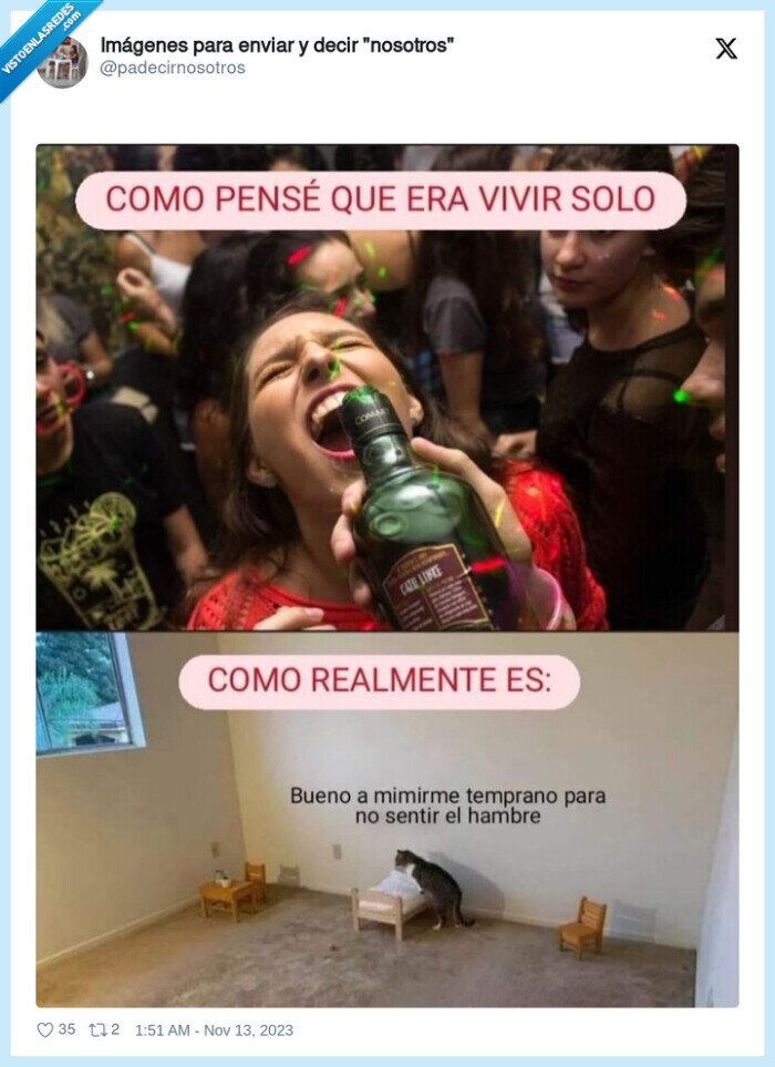 vivir solo,independizarse,emanciparse,alcohol