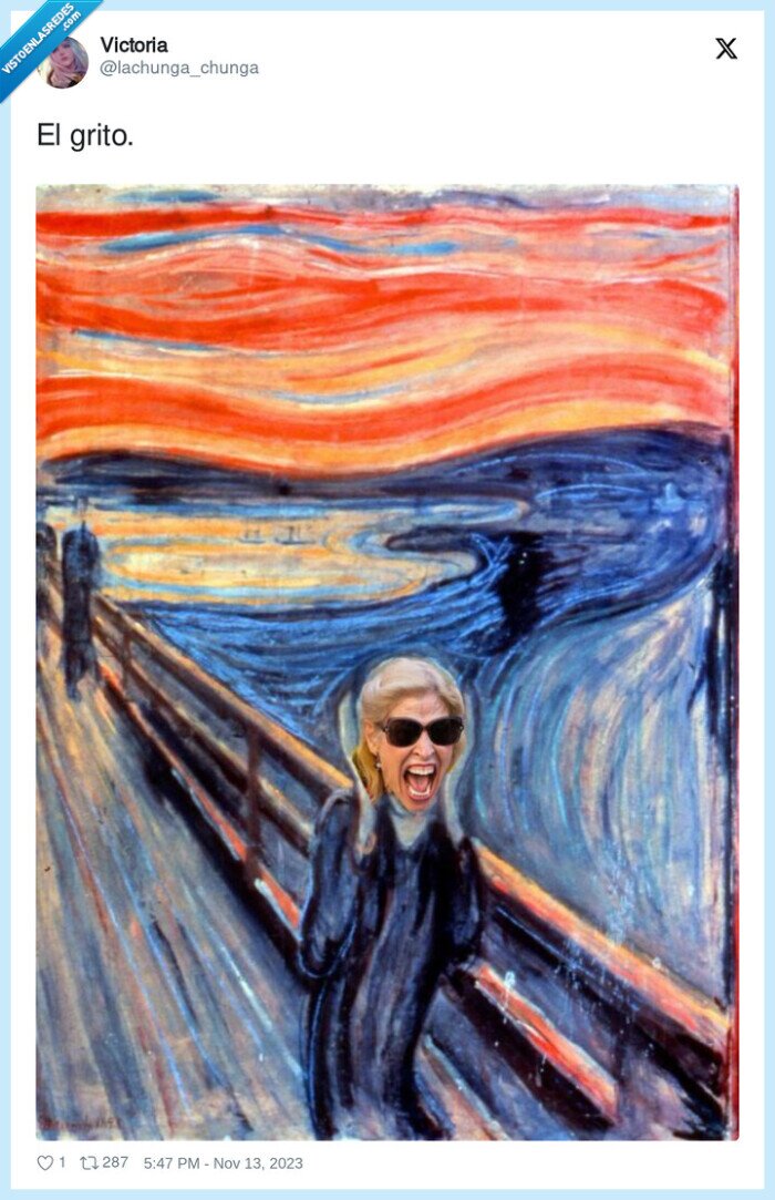 señora,loca,gritar,puerta del sol,el grito