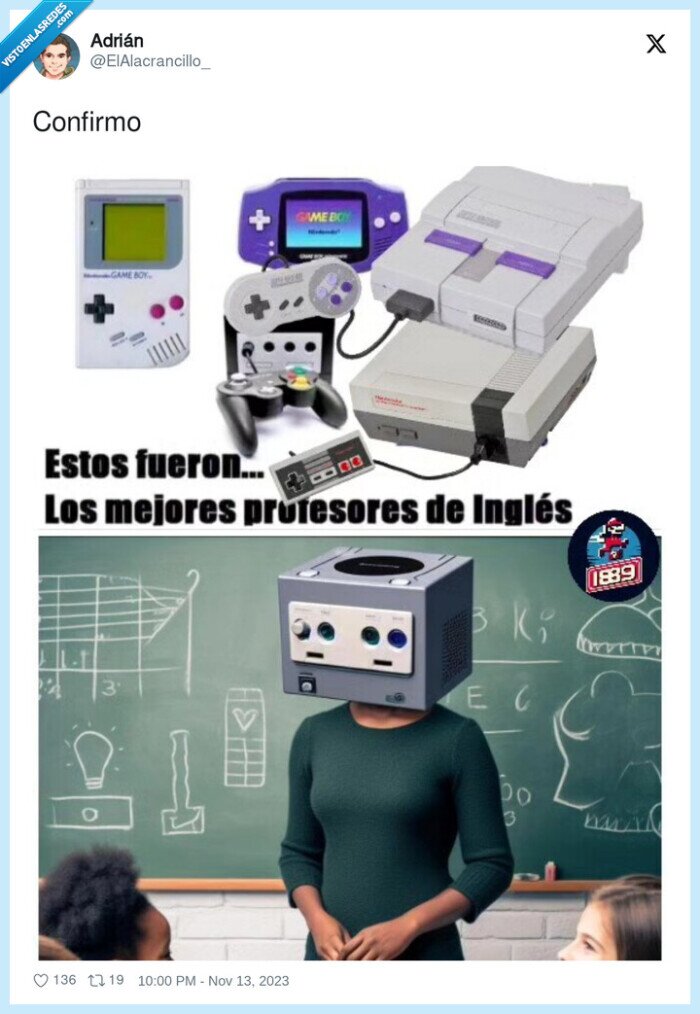 profesores,ingles,consolas