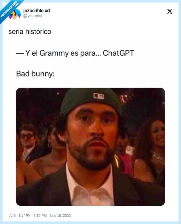 bad bunny,tonto,ia,chatgpt