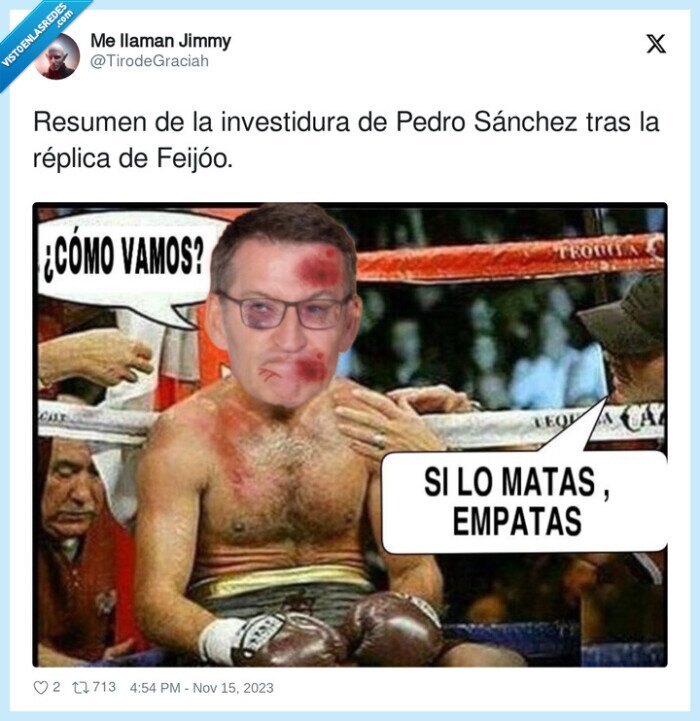 investidura,réplica,resumen,feijóo,pedro sánchez