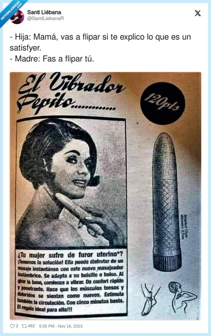 satisfyer,explicar,madre,flipar,hija,consoIador